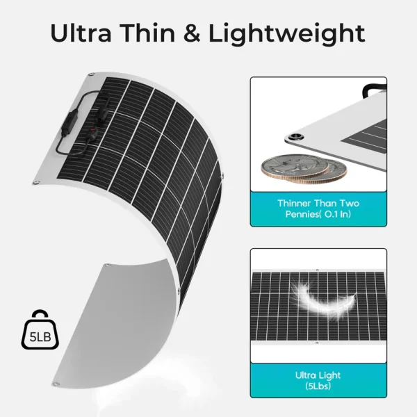 100 watt flexible solar panel 100 watt flexible solar panel
