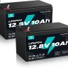 2Packs 12V 100Ah LiFePO4 Deep Cycle Battery